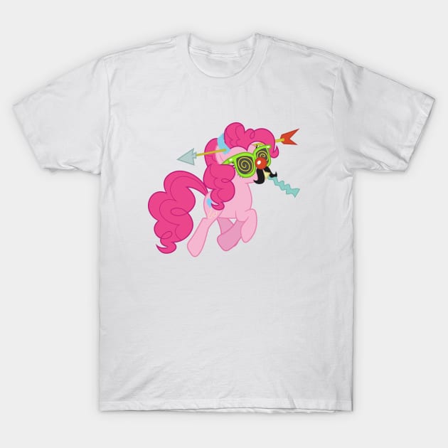Goofy Pinkie Pie T-Shirt by CloudyGlow